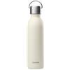 Qwetch - Borraccia Termica Active 600ml Sabbia - Bottiglia termica in Acciaio Inox 90% Riciclato - Mantiene freddo per 24 ore e caldo per 12 ore - Senza perdite & senza BPA - A nsa ergonomica