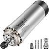 VEVOR Kit Motore mandrino CNC Raffreddamento ad aria 0,8kW Velocità 24000 giri/min Morsetto di serraggio ER11 Dissipazione di Calore Battito 0,005mm per macchina per incidere legno pietra metallo