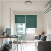VIEWTEX Tenda avvolgibile trasparente L2000 turchese 90 x 250 cm - Made in Spagna - Garanzia 5 anni