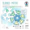 Ursus 1712 00 04F - Motivi in bianco Fiocco di neve, 20 pezzi in cartoncino fotografico da 300 g/m², 22 x 22 cm, carta artigianale fai da te da colorare, incollare e ritagliare