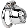 MKGMYGZ Metal Chastity Cage Pene Jaulas De Pene En Bondage Chastity Cage Uomo Cintura Castità Per Uomo Penis Cage Gabbia Pene Cock Cage Sex Toy Gabbia Castità Per (50mm)