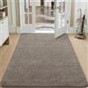 DEXI Zerbino Ingresso 120 x 180 cm, Tappeto Porta Interno Morbide Assorbente, Zerbini Antiscivolo Lavabile in Lavatrice per Ingressi, Cane, Corridoio, Marrone-Blu
