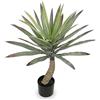 Oairse 70 cm Pianta artificiale Yucca-Bonsai Grande Pianta artificiale Grande in Vaso Yucca Artificiale per Interni ed Esterni, Decorazione Moderna, Decorazione per Bagno Soggiorno Camera da Letto Balcone