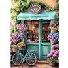 CEOVR COVER Diamond Painting Kit Caffetteria,30x40 cm DIY Pittura Diamante Kits,Mosaico Diamanti Painting per Decorazioni Casa,Fiori e Caffetteria