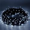 Epesl Luce per Albero di Natale 25m 220 LEDs Natalizie - Esterno Interno Funzione di Memoria con 8 modalità Estensibile Stringa Luci Catene Luminose Decorazione per Festa Halloween Nozze - Bianco Freddo