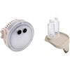 Intex 28503 Luce a LED Multi-Color con Batteria per Bubble Spa & Intex 28500 Porta Bicchiere per Spa