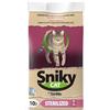 ZOOMIES SNIKY CROCCANTINI per Gatti STERILIZZZATI 10 kg con Carne DISIDRATATA,TAURINA,JUCCA,FOS,Mos