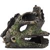 FTVOGUE Acquario Driftwood Artificiale Legno Tronco d'albero Radice Gamberetto Spawning Terra Cave Fish Tank Vivarium Decorazione(03)