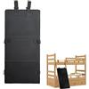 URCHUZE Copertura universale per letto a castello, per letto a castello, camper e piscina, colore nero, con 6 fibbie
