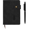 Godneei Taccuino A5 in pelle con penna, Quaderno appunti con 100 fogli carta spessa, Diario di viaggio elegante, Sketchbook A5 liscio, Diario per appunti e idee