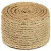 Eyeleaf 100M Corda Canapa 5mm Corda per Tiragraffi in Sisal Spago per Decorazioni Fai da Te Giardinaggio Corda Tiragraffi per Gatti