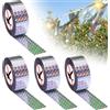 Ptyism 4 Pezzi Nastro Repellente Antiuccelli Riflettente（2.4cm x 80m）Nastro Anti Piccioni,Repellenti Per Uccelli丨Nastro Di Difesa Per Uccelli Per AllontanareAllontanare