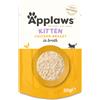 Applaws Natural Kitten in brodo 12 x 50 g - Petto di pollo