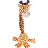 TIAKI Gioco per cani TIAKI Giraffa con collo elasticizzato - L 60 x P 19 x H 13 cm