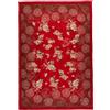 Bassetti Granfoulard Plaid Imbottito In Cotone Con Scatola Regalo cm 135x190 (ESPERIDI ROSSO)