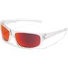 Hawkers BOOST, Occhiali da sole Unisex - Adulto, Ruby Trasparente, Taglia unica
