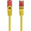 Ewent Cavo di Rete Patch Cat 6 U/UTP, AWG 24/7, 2 Connettori RJ45, 2m, GIALLO (IM1017)