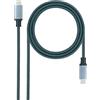 Levitantes Cavo USB - Cavo USB 3.2 Gen2x2 da 1,5 m, 100 W di potenza, supporta 4K/60 Hz, con connettore USB-C maschio a maschio.