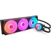 NZXT Kraken Core 360 RGB - Dissipatore AIO a liquido per CPU - Radiatore 360 mm - Ventola a telaio singolo 360 mm - Compatibile con AMD® AM5/AM4 e Intel® LGA 1851/1700/1200/115X - Nero