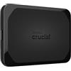 Crucial X10 SSD Esterno 4TB, Fino a 2100 MB/s, USB-C 3.2 Gen2, IP65 Resistenza ad Acqua e Polvere, Hard Disk Esterno, Nero - CT4000X10SSD9C02
