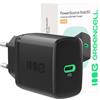 Green Cell Greencell PowerSource Solo30 Nero 30W USB-C Power Delivery Caricabatterie iPhone 17/Pro/Pro Max/iPhone Air/16/15, MacBook, Pixel 9, iPad, Samsung Galaxy S25 Ultra/S24 Series
