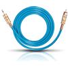 Oehlbach NF 113 DI 150 - Cavo Cinch Audio Digitale - Cavo coassiale S/PDIF di alta qualità, schermatura multipla, 75 Ohm - 3m - blu