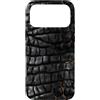 Chic Crocodile Style Alligator Pattern Custodia per iPhone 17 Pro Max Elegante motivo coccodrillo pelle di coccodrillo scuro