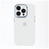 BABACO Custodia per telefono trasparente Ultra Hybrid con BLUE Telaio in metallo per Iphone 12/12 PRO