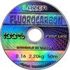 LAZER LINE Filo da Pesca Trasparente Fluorocarbon 50m DIA 0,16mm Test 2,2kg - Lenza da Pesca Trota Lago Carpa Luccio - Lenze Spinning per Aqua Dolce e Salata - Method Feeder Kit - Fishing Accessories
