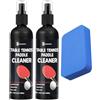 INNOVAYOU Kit di pulizia per racchette da ping pong, 200 ml, con spugna, elimina sporco e polvere, aiuta a mantenere la viscosità della gomma dura molto più a lungo