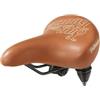 Via Veneto Bazam Via Veneto the Original - Sella Bici Vintage, Sun on the Beach by Bassano Selle, Made in Italy, Sellino Retrò Comodo e Ergonomico per Biciclette Cruiser, Adulto Uomo Donna Unisex, Colore Pelle Marrone