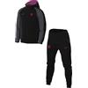 Nike Fc Chelsea Third FZ3804-010, Tuta da calcio in tessuto con cappuccio (uomo), nero/antracite/rosa Prime, FZ3804-010, S