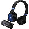 TECHMADE Inter -Cuffie Senza Filo Cuffie Wireless Over-Ear Bluetooth Senza Fili Pieghevoli, con Microfono Incorporato, HiFi Stereo, Micro SD Slot, FM Radio per iPhone/Android/Viaggio/PC (+ power bank 4500)