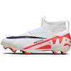 Nike Jr Zoom Superfly 9 PRO Fg, Soccer Shoe, Bright Crimson White Black, 38.5 EU