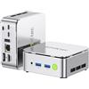 GMKtec Mini PC Ryzen - AMD Ryzen 5 3500U (4C/8T, 4.5GHz, più veloce di N150/N97) | NucBox G10 | 16 GB DDR4 + 256 GB SSD | Win 11 Pro | WiFi 5, USB 3.2, USB-C, BT 5.0 | Mini computer per ufficio e uso