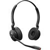 Jabra GN Cuffie Jabra Engage 55 SE Stereo Link400a Dect con microfono Wireless Convertibile MS USB-A con stazione di ricarica Nero [9659-450-111]