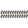 Yhenlovtt 24 maglie per catena per motosega da 3 oltre 8 con cinghie preimpostate e cinghie di fissaggio 0050 0058, parti di ricambio in metallo compatibili con Oregon Types 72 Over 73 per Carlton Ae1/a1l/For