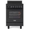 De Longhi PRONTA CONSEGNA - SPEDIZIONE IMMEDIATA Cucina Libera installazione 60 x 60 cm 4 Zone Induzione Forno Elettrico ventilato colore antracite PROFESSIONAL De Longhi PRO 66 MAL IN