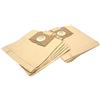vhbw 10x sacchetto compatibile con Alfatec Alpha 500 E, Alpha 500 E 1500 W aspirapolvere - in carta, 26cm x 22cm, color sabbia