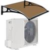 Generico Copri Condizionatore D'Aria da Esterno, Tettuccio Parapioggia Impermeabile for Patio, Tenda da Sole for Veranda, Copertura for Pompe di Calore