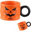 Moerstar Tazza Zucca Halloween, Tazza Autunno Fantasma Zucca Ceramica per Adulti Bambini Regali Halloween Decorazioni Casa (Stile 2)
