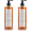 Prija Vitalising 2 in 1 Shower Gel and Shampoo with Ginseng 2x 380ml | Hydrating and Energising Hair and Body Wash with Pump Dispenser. Luxurious Spa Quality Vitalising Formula.