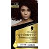 Schwarzkopf Oleo Intense Permanent Oil Color 3-22 Tintura per capelli Bordeaux profonda, Copertura del grigio al 100%, Balsamo con sistema HaptIQ, Colore a lunga durata, Tintura per capelli senza ammo