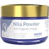 Fatima's Garden Polvere Pura di Nila Indigo 100g - Polvere Naturale Marocchina per Cura del Viso e dei Capelli - Esfoliante e Idratante