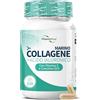 VitaminPure Collagene Marino con Acido Ialuronico, 210 Capsule - Integratore per Capelli, Pelle e Articolazioni con Vitamina C e Coenzima Q10 - VitaminPure