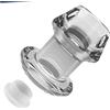 BDSMYOU Plug Anale Anal Plug Dilatatore Anale Sex Toys,Dilatatore Ano per Donna Uomo,Peretta per Lavaggio Ano,Clistere per Pulizia Ano,Plug Analesex Toy,Toys Sessuali per Coppie (L)