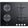 De'Longhi Piano cottura da 60 cm, N° 4 Fuochi, Vetro