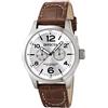 Invicta I-Force Orologio da Uomo in acciaio inossidabile con movimento Quarzo - 48mm, Brown / Argento
