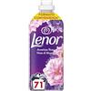 Lenor Ammorbidente Lavatrice Concentrato 71 Lavaggi, Ametista Rosa E Note Di Muschio, Freschezza Che Dura 3 Volte Più A Lungo Con Tecnologia Olii Profumati