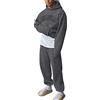 Kobilee Tuta Invernale Uomo Leggero Jogging Tuta Felpata Cotone Elegante Tracksuit Suit Tute da Ginnastica Fitness Palestra Felpa con Cappuccio e Pantalone Due Pezzi Tuta Sportiva Tuta Completa